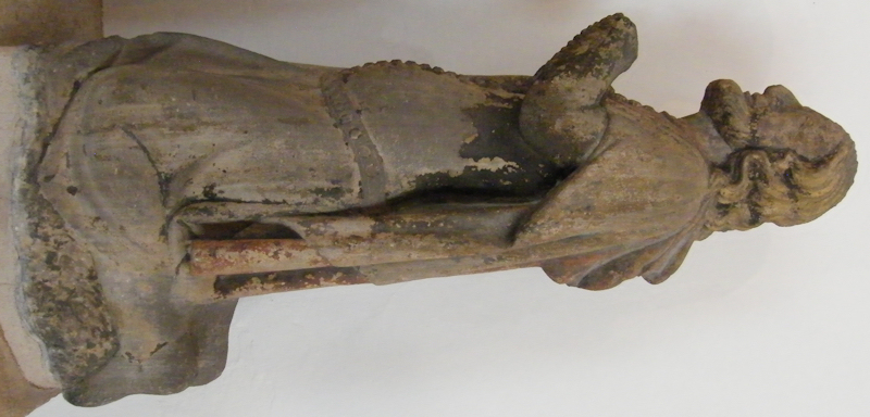 Germany Nurnberg Museum Kneeling donor and wife 1360 Nurnberg